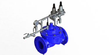 EPDM cao su Flange kết nối cuối sóng dự đoán van điều khiển cho xử lý nước