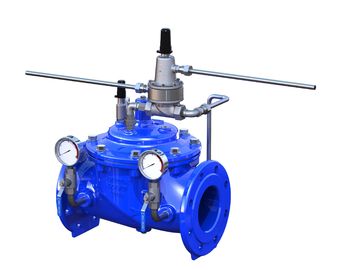 Van kiểm soát áp suất khác biệt bằng sắt mềm, SS304 Float Pilot Water Gate Valve