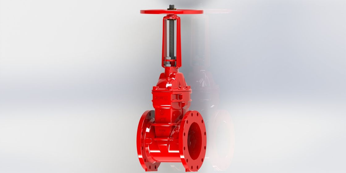Hành động của bánh tay van cổng UL FM kiểu phẳng / rãnh