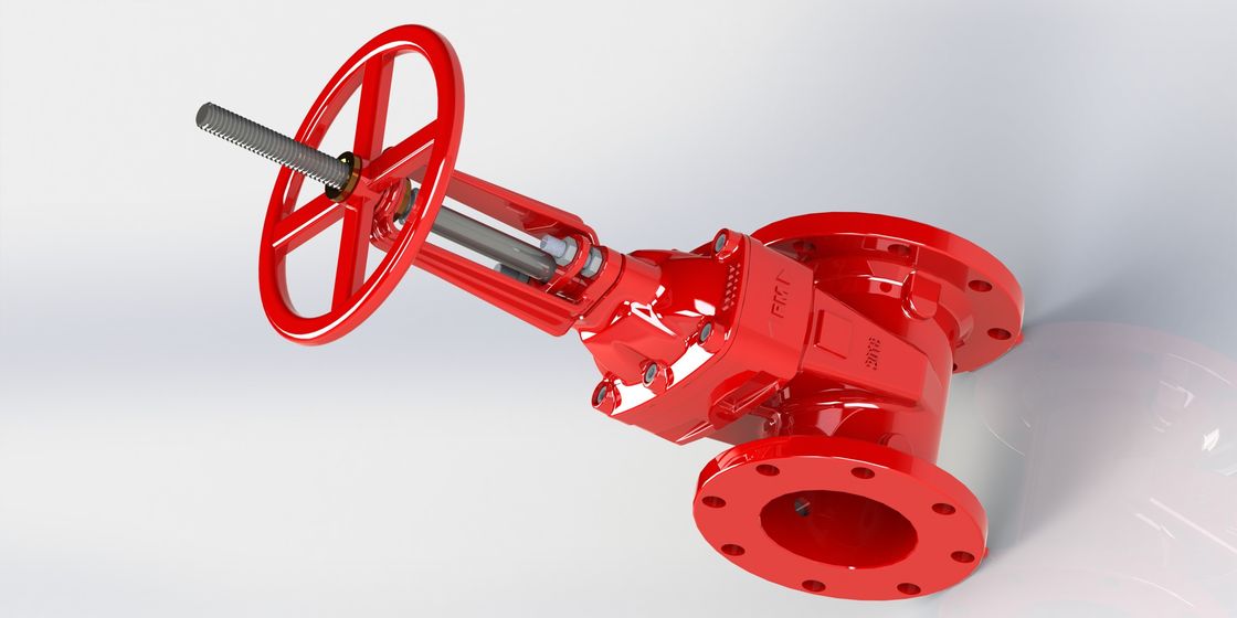 NRS Rising Stem Gate Valve Less với lợi thế hoạt động Torgue / Kháng mài