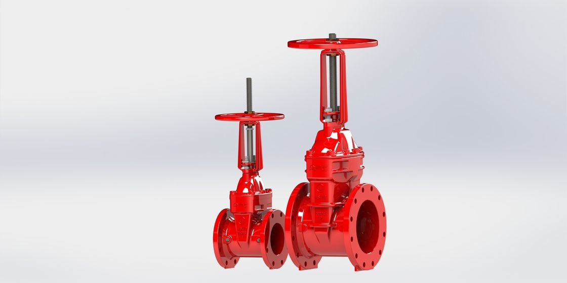 Van cổng UL FM với kết nối sườn / sườn và lớp phủ epoxy liên kết tổng hợp cho các hệ thống đường ống kín EPDM