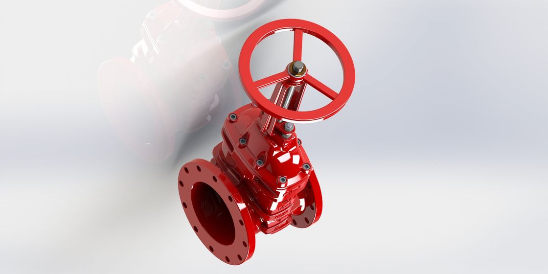Lớp 125/150 áp suất UL FM Gate Valve Handwheel Operation Fusion Bonded Epoxy Coating