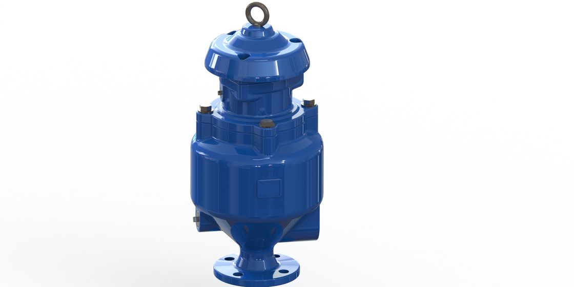 Van giải phóng không khí nước thải sắt mềm DN50-DN200 cho hệ thống nước thải có độ bền nhiệt độ ≤ 80 °C