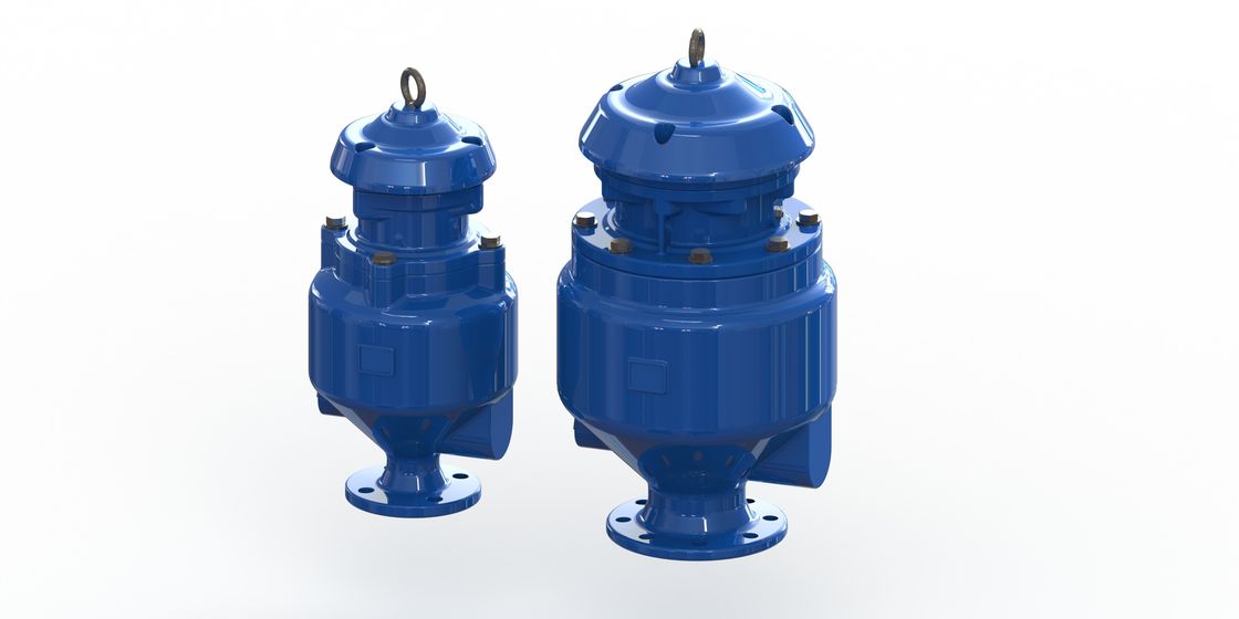 Van xả khí thải DN50-DN200 với định mức nhiệt độ ≤80℃ và dải áp suất PN10-PN40 cho hệ thống van xả khí thải