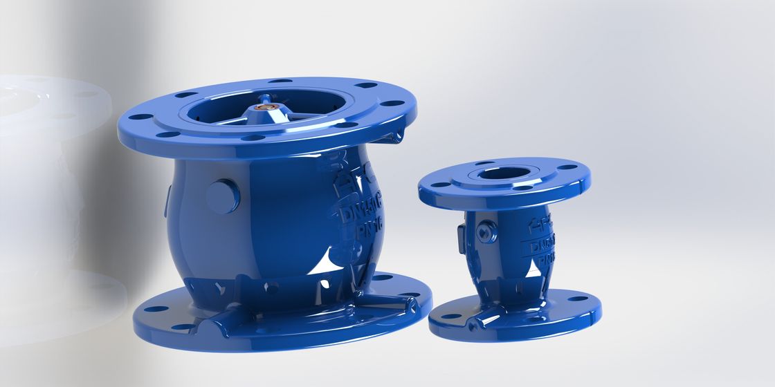 Nhiệt độ lên đến 80C Non Slam van kiểm tra với loại niêm phong mềm và áp suất PN16