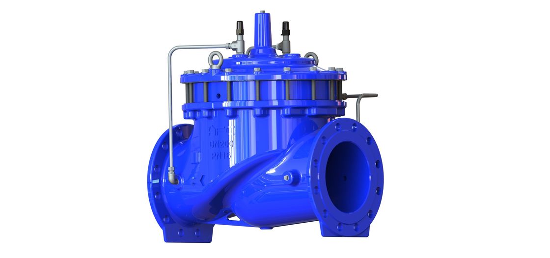 Van điều khiển nước P500 với thép không gỉ SS304, gioăng cao su EPDM và chứng nhận NSF61 để quản lý lưu lượng chính xác