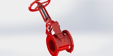 Khí hoạt động nhẹ 12 inch Fm Valve cổng được phê duyệt với niêm phong EPDM