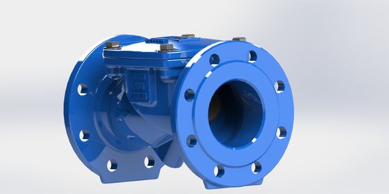 Van kiểm tra flex swing bằng sắt dẻo với kết nối sườn và niêm phong EPDM để điều khiển đường ống công nghiệp